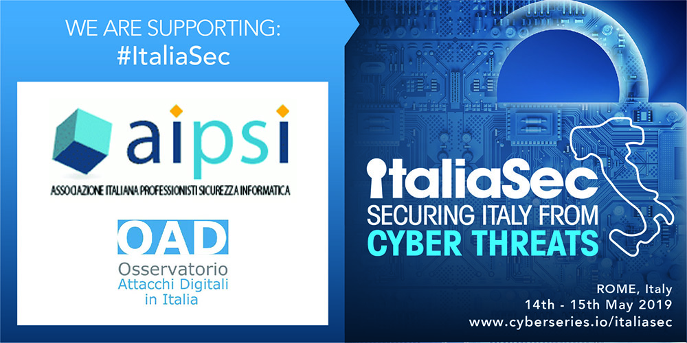 ItaliaSec Summit 14th – 15th May 2019 Rome, Italy