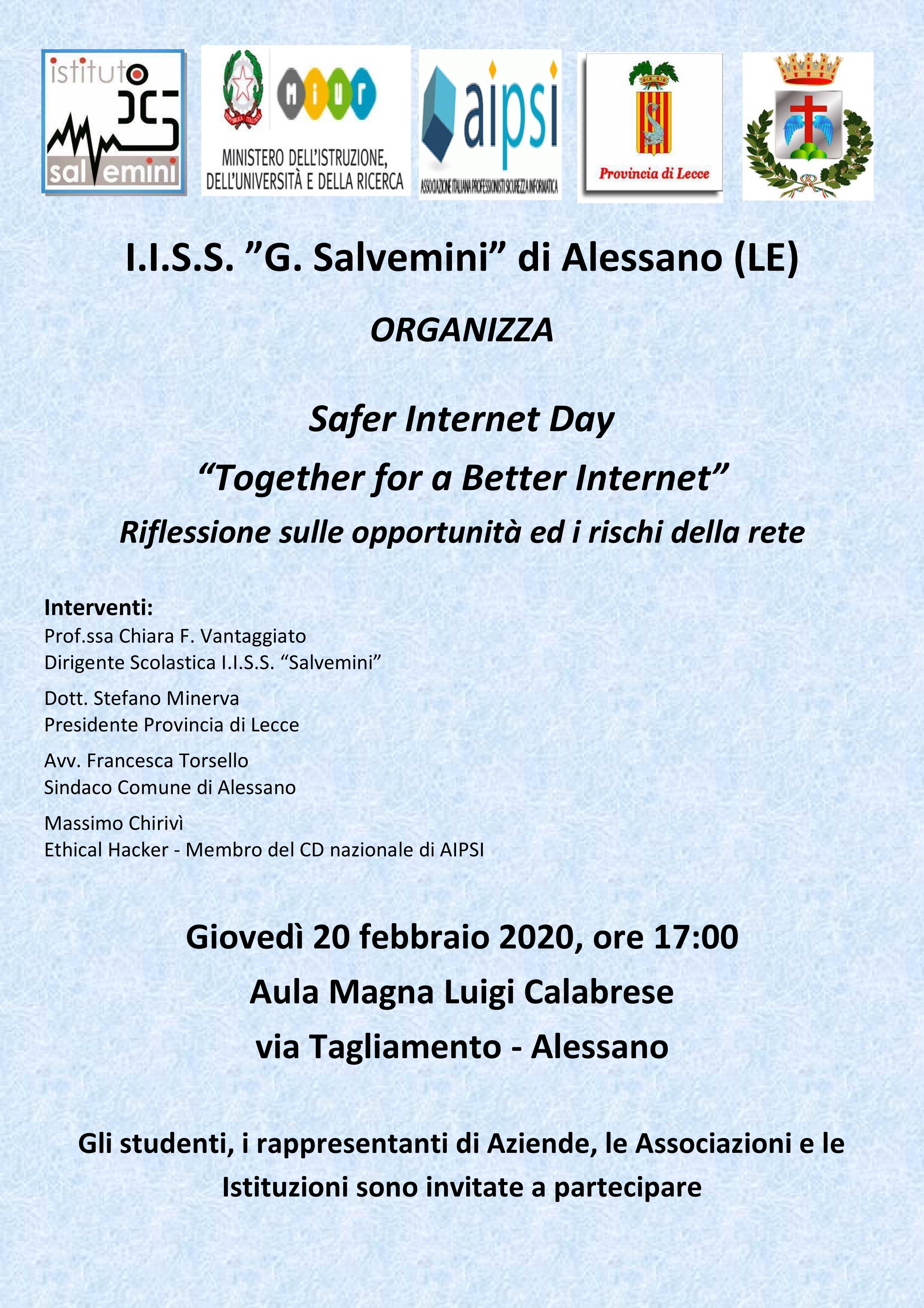 Safer Internet Day - Together for a better internet